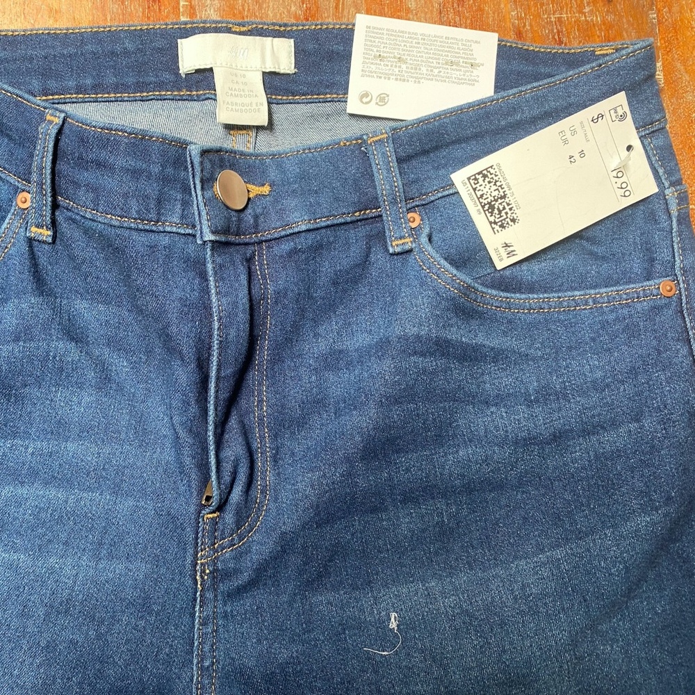 H&M Regular Waist Skinny Jeans